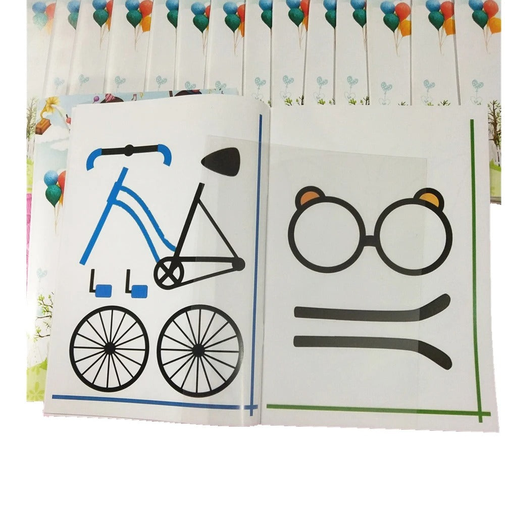 Livre de dessins 40 motifs, 26cm x 18cm